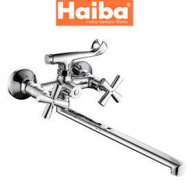 Змішувач для ванни довгий ніс HAIBA SENTOSA (Chr-006)