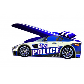 Кровать машина Полицейская машина Police серии Элит Бесплатная доставка