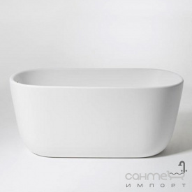Окремостояча ванна з литого каменю Balteco Azur 155 біла