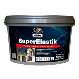 Фарба гумова DUFA SuperElastik RAL 7040 Сірий 1,2 кг