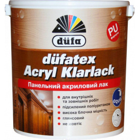 Лак панельний DUFA Acryl Klarlack 0,75л