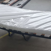 Раскладушка-кровать Классик 1900х800 мм на деревянных ламелях с ортопедическим матрасом 7 см