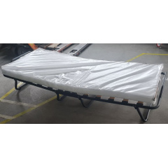 Раскладушка-кровать Классик 1900х800 мм на деревянных ламелях с ортопедическим матрасом 7 см Полтава