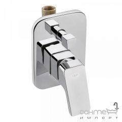 Змішувач для ванни прихованого монтажу Q-tap Namesti 6225102NC хром Одеса