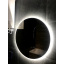 Зеркало Turister круглое 70см с боковой LED подсветкой без рамы (ZK70BR) Тернопіль