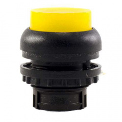 Головка кнопки M22-DLH-Y з підсвічуванням жовта Eaton Житомир