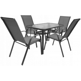 Комплект садових меблів Kontrast Majorka DUO-4 Grey