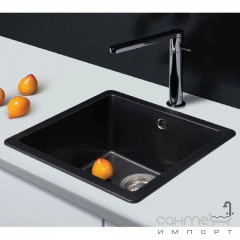 Гранітна кухонна мийка Schock Cristalite Quadro N100 S 49 croma Суми