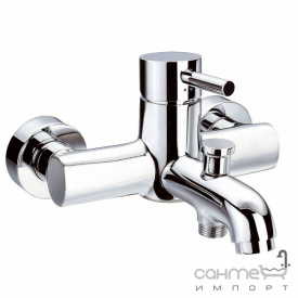 Настенный смеситель для ванны, с душевым гарнитуром Clever Platinum Minami 97063 Хром