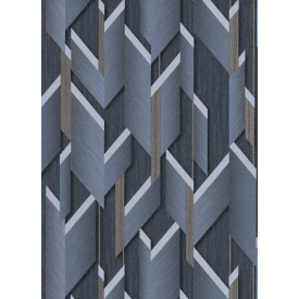 Виниловые обои на флизелиновой основе Erismann Fashion for Walls 2 12090-08 Серый-Синий