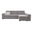 Угловой правосторонний диван Andro Ismart Cool Grey 289х190 см Серый 286CGR Луцк