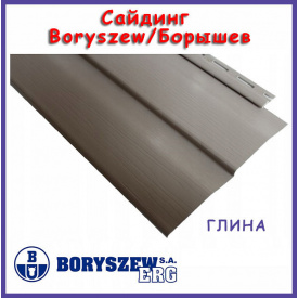 Сайдинг виниловый Boryszew глина панель 3,81х0,203