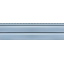 Сайдинг виниловый Ю-пласт панель 3,05x0,23 Голубой Корабельный брус Черкассы