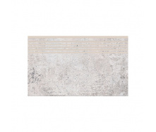 Керамогранитная плитка для ступеней Cersanit Lukas White Steptread 29,8х59,8 см