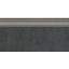 Керамогранитная плитка для ступеней Cersanit Highbrook Anthracite Steptread 29,8х59,8 см Днепр