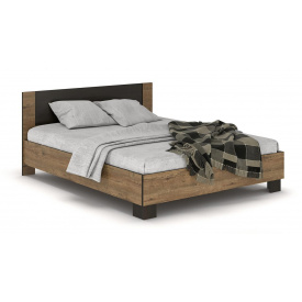 Двоспальне ліжко Вероніка Меблі-Сервіс 140х200 см з ортопедичними ламелями