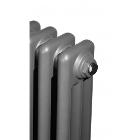 Горизонтальный дизайнерский радиатор ARTTIDESIGN Bari II G 13/600 серый мат