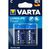 Батарейка C VARTA Longlife Power LR14 2шт/блістер Alkaline