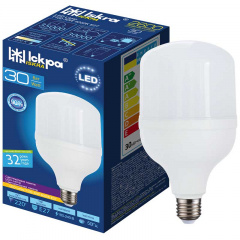 Лампа LED ISKRA 40W 6500K Е27 PC T120 (24шт) Измаил