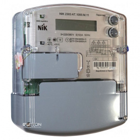 Лічильник електроенергії NIK 2303 AT,0000.0.11 5(10)А,380В 3-фазний