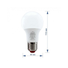 Лампа LED RH Standart A60 9W E27 2700K HN-151021 тепле світло Гайсин