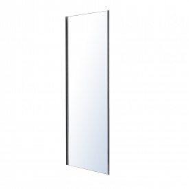EGER LEXO стенка боковая 80x195см для комплектации с дверью прозрачное стекло 6мм хром