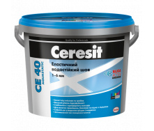 Ceresit CE 40/2 кг (природно-белый 03) Эластичный водостойкий шов до 6мм код 3214