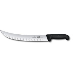 Кухонный нож мясника Victorinox Fibrox Butcher 31 см Черный (5.7323.31) Дніпро