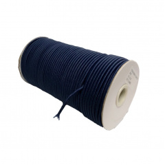 Шнурок-резинка круглый Luxyart 3 мм 500 м Синий (Р3-5) Черкаси