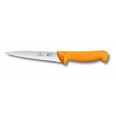 Кухонный нож разделочный Victorinox Swibo BoningSticking 15 см Желтый (5.8412.15) Киев