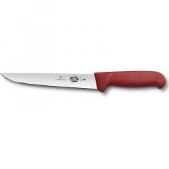 Кухонный нож мясника Victorinox Fibrox Sticking 18 см Красный (5.5501.18) Київ
