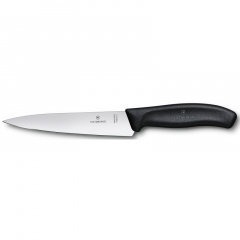 Нож кухонный Victorinox SwissClassic 150 мм Черный (6.8003.15B) Київ