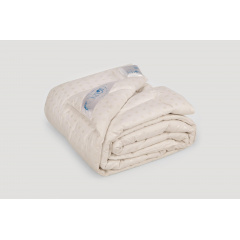 Одеяло IGLEN стеганое 100% пух Зимнее 110х140 см Светло-розовый (1101401с) Кобижча