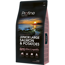 Сухой корм д/щенков и юниоров крупных пород Profine Junior Salmon Potatoes 15 кг
