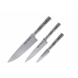 Набор из 3 кухонных ножей Samura Bamboo (SBA-0220)