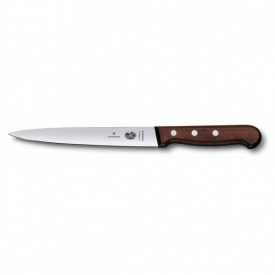 Кухонный нож Victorinox Rosewood филейный 180 мм Коричневый (5.3700.18)