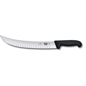 Кухонный нож мясника Victorinox Fibrox Butcher 31 см Черный (5.7323.31)