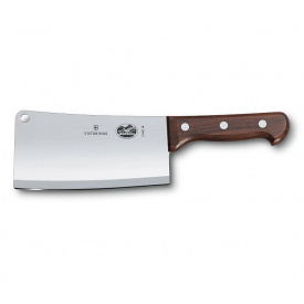 Кухонный нож-тесак Victorinox Kitchen Cleaver Wood 18 см с деревянной ручкой (5.4000.18)