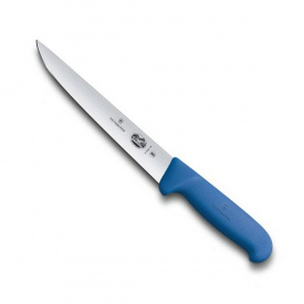 Кухонный нож мясника Victorinox Fibrox Sticking 20 см Синий (5.5502.20)