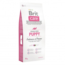 Сухой корм для щенков Brit Care GF Puppy Salmon & Potato 12 кг (8595602510047)
