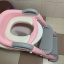 Накладка на унитаз с лесенкой Baby Assistant DA6900 Розово-серый Пологи