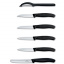 Набор кухонных овощных ножей и овощечистки Victorinox Swiss Classic Paring Set 6 предметов Черный (6.7113.6G) Київ