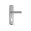 Дверная ручка на планке под ключ (85 мм) SIBA Triesta матовый Никель/хром Київ