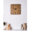 Часы деревянные Moku Roppongi 48 x 48 см Коричневый Луцк