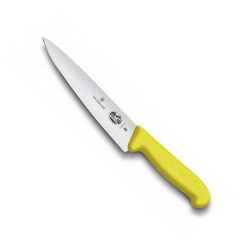 Кухонный разделочный нож Victorinox Fibrox Carving 15 см Желтый (5.2008.15) Киев