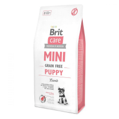 Сухой корм Brit Care GF Mini Puppy Lamb 7 kg (для щенков и молодых собак миниатюрных пород) Київ