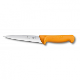 Кухонный нож разделочный Victorinox Swibo BoningSticking 13 см Желтый (5.8412.13)