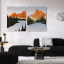 Модульная картина из двух частей Заснеженные горы Malevich Store 123x80 см (MK21237) Ивано-Франковск