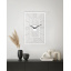 Дизайнерские настенные часы Moku Sagami 38 x 38 см Белые Ужгород