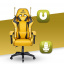 Комп'ютерне крісло Hell's HC-1007 Yellow Виноградов